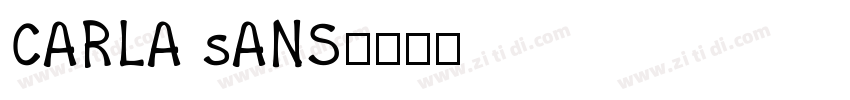 CARLA sANS字体转换
